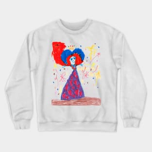 Fashion Girl - Homeschool Art Class 2021/22 Artist Collab T-Shirt Crewneck Sweatshirt